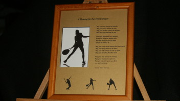 A Blessing for the Tennis Player 10×8 (Landscape) and 8×10 (Portrait) Printed